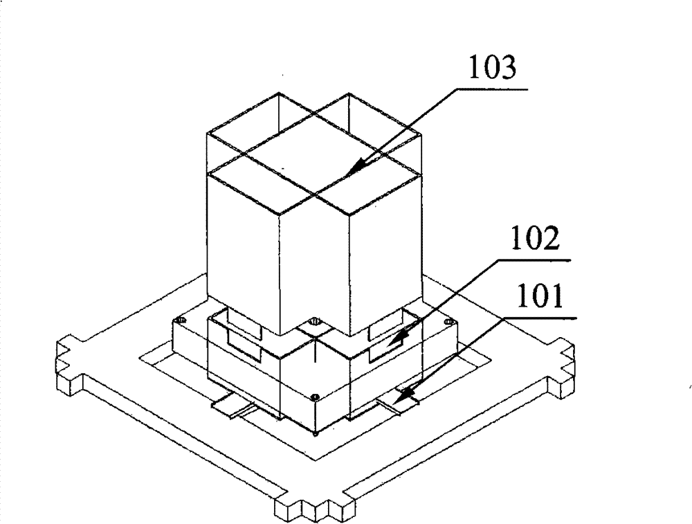 Method for lifting, hanging and installing frames of anti-vibration device for buildings