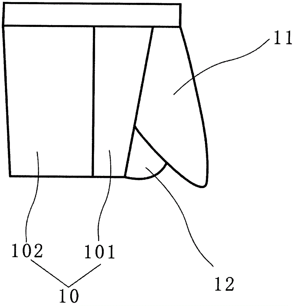 Novel physiological-characteristic-based underwear for man