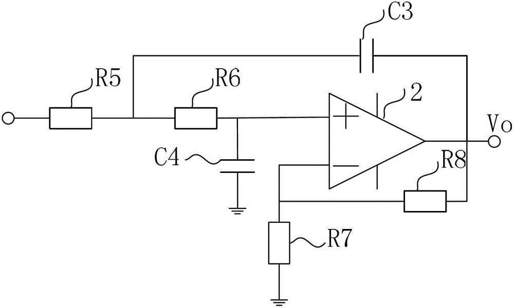 Filter drive circuit of swept source