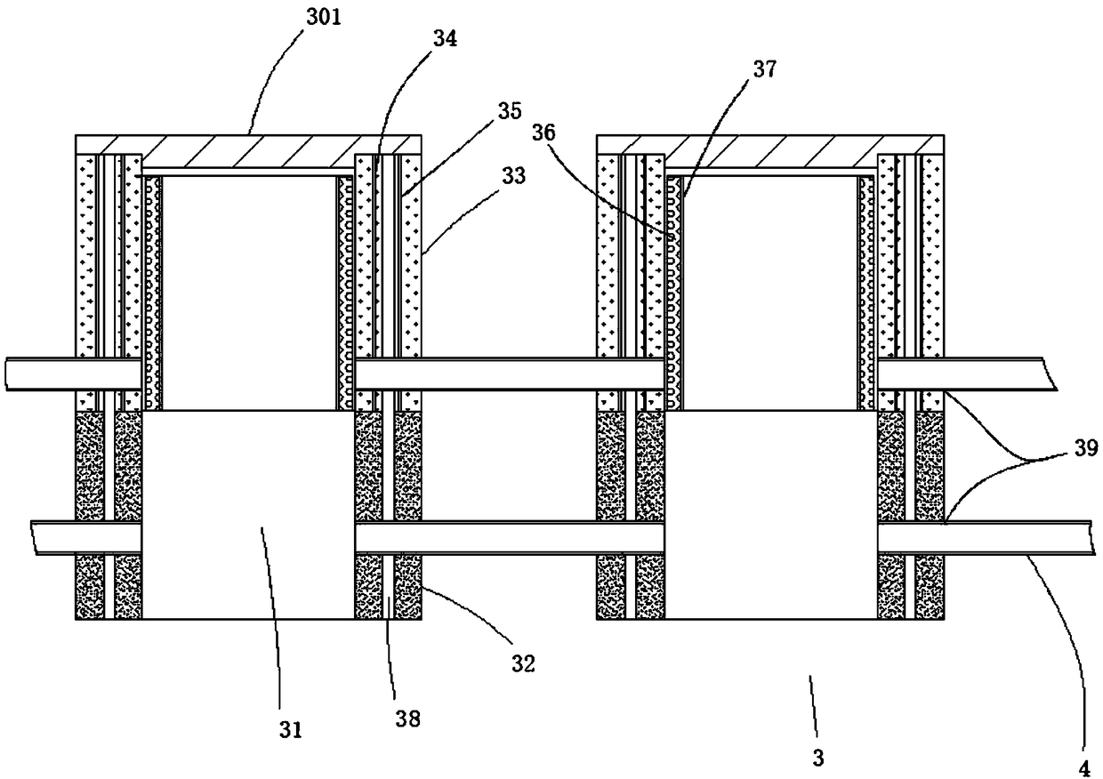 Ecological dam with water purification function