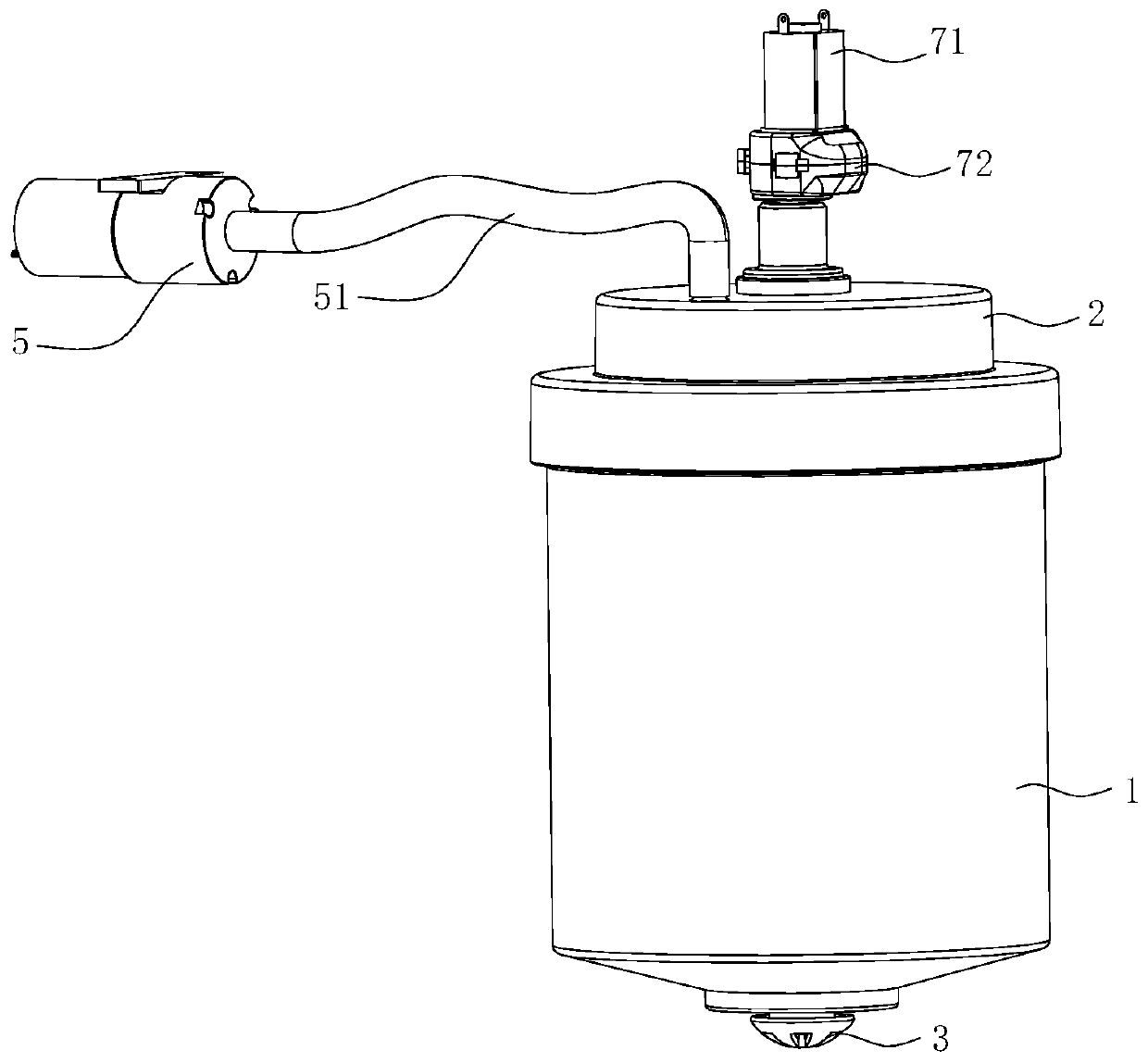 Coffee brewing mechanism and method for making coffee by using mechanism