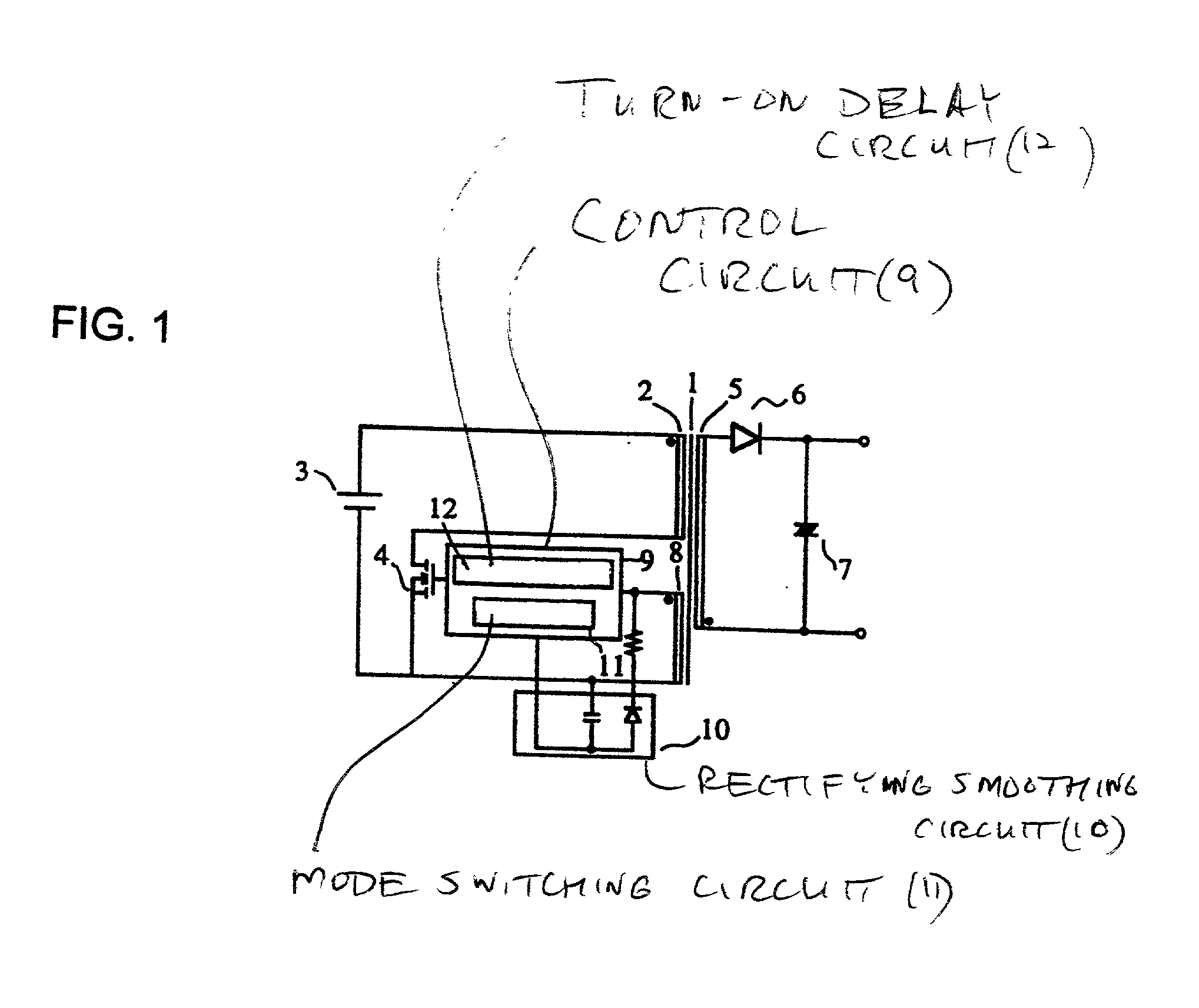 Switching power supply unit