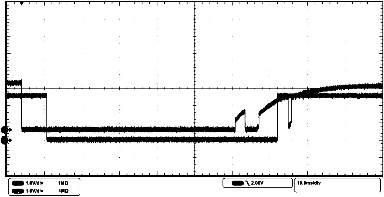 Key switch buffeting elimination circuit used for GPIO interface