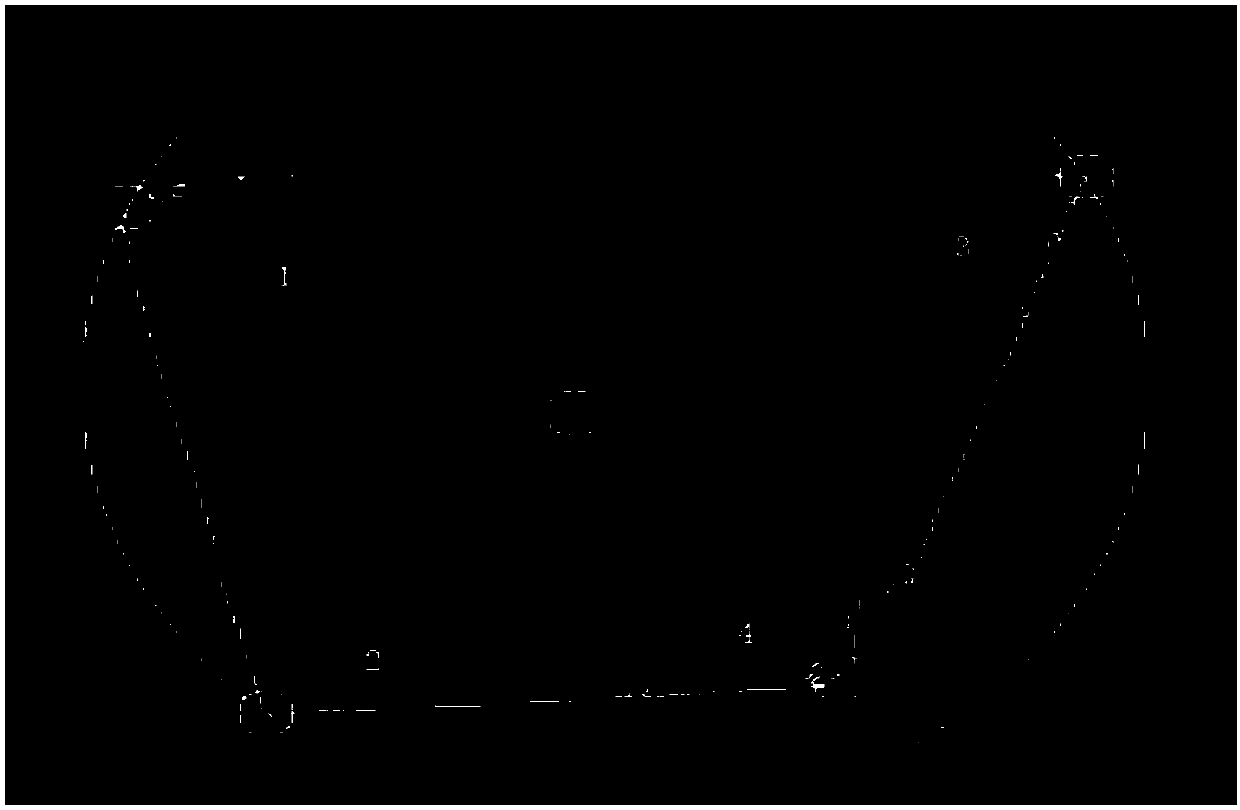 No-shielding processing method of teaching blackboard writing words