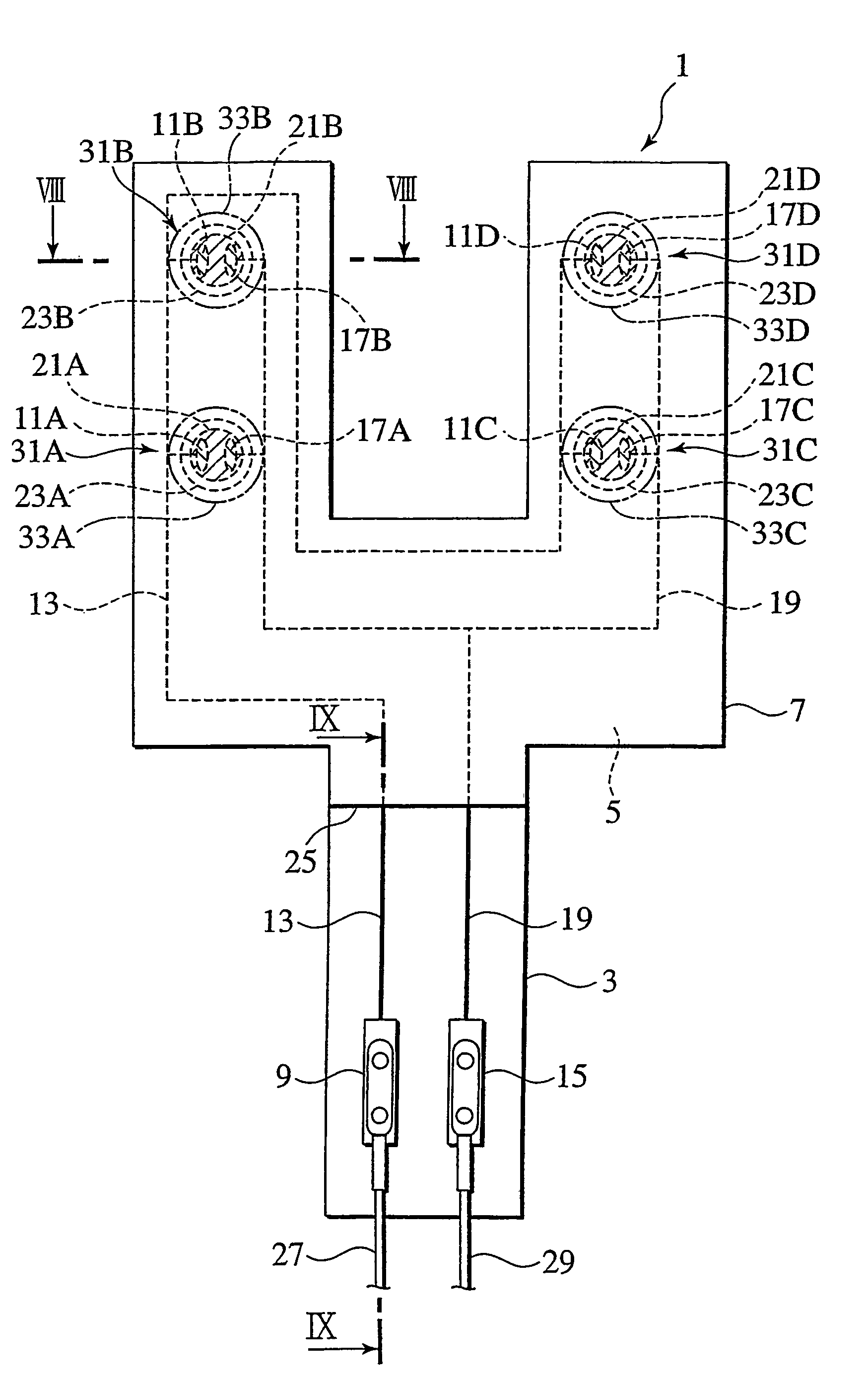 Seating detection switch