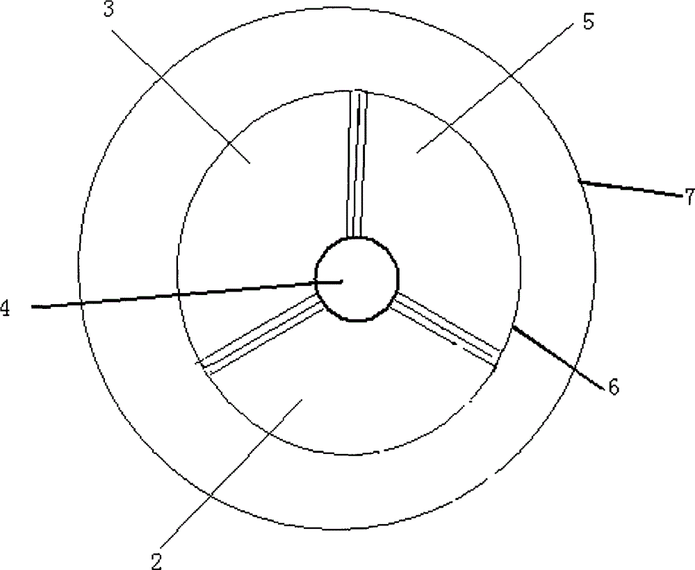 Funnel type detachable classification trash can