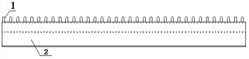 Strengthening structure for integrated bolting with bar and wire mesh