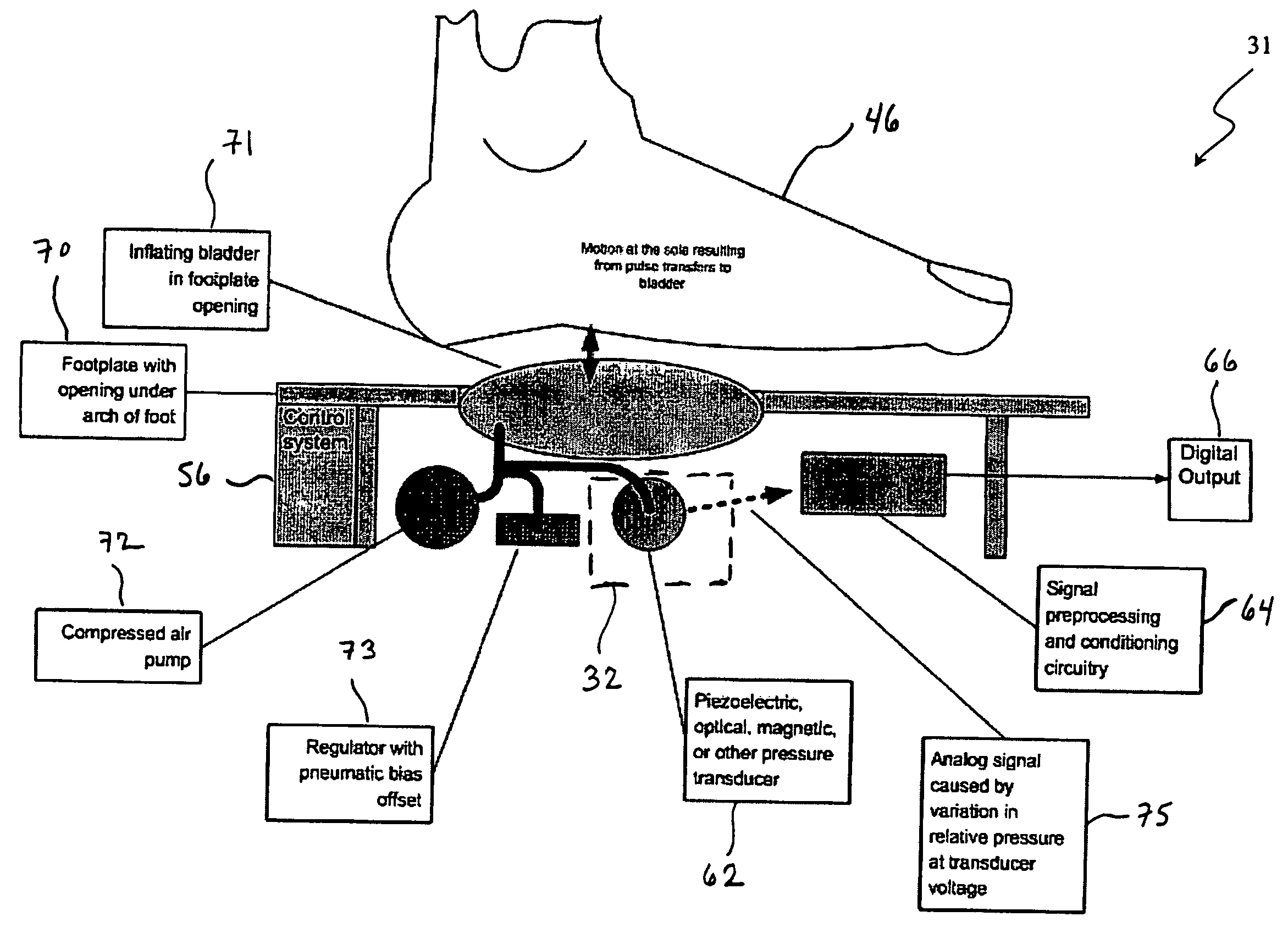 System and method for passive monitoring of blood pressure and pulse rate