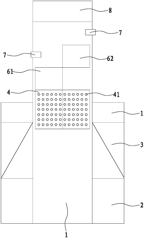 Paper diaper folding device