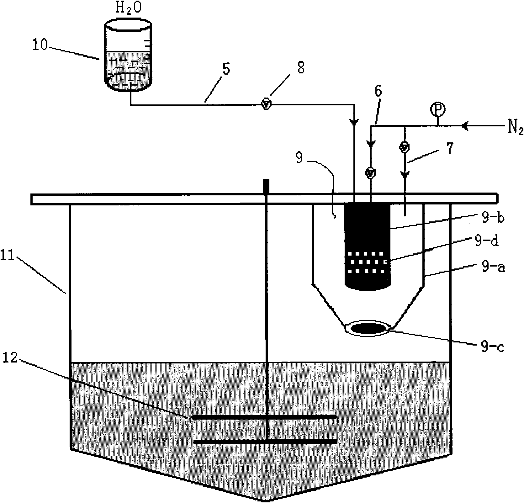 Atomization synthesizer and application thereof in synthesis of alkylaluminoxane