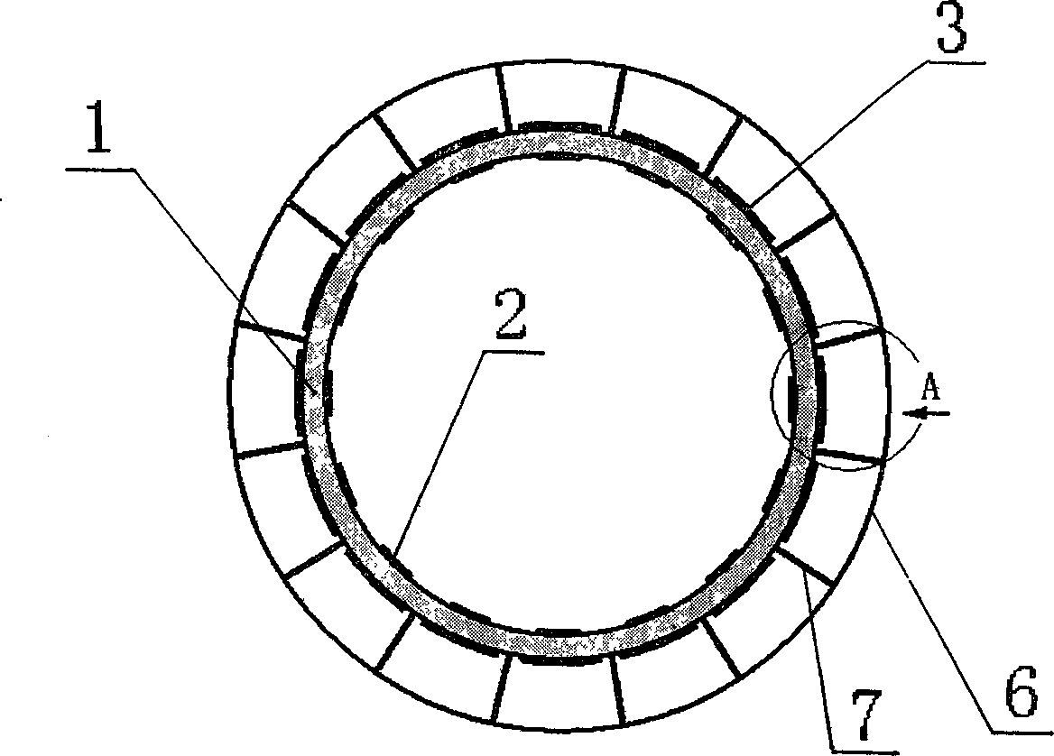 Compound array sensor of ERT/ECT bimodel state imaging system