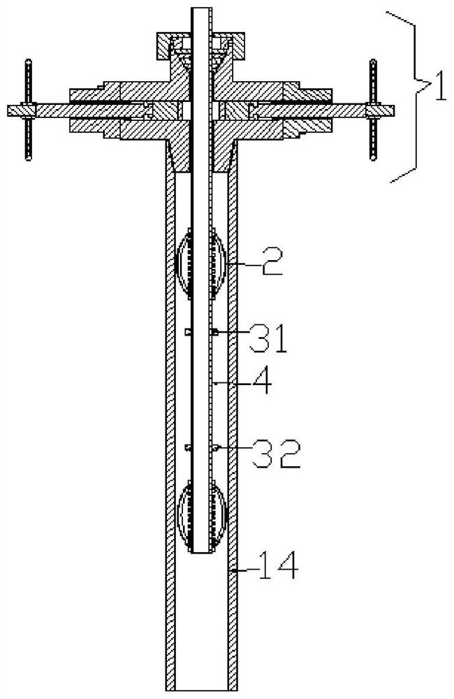 Device and method for casing leak detection