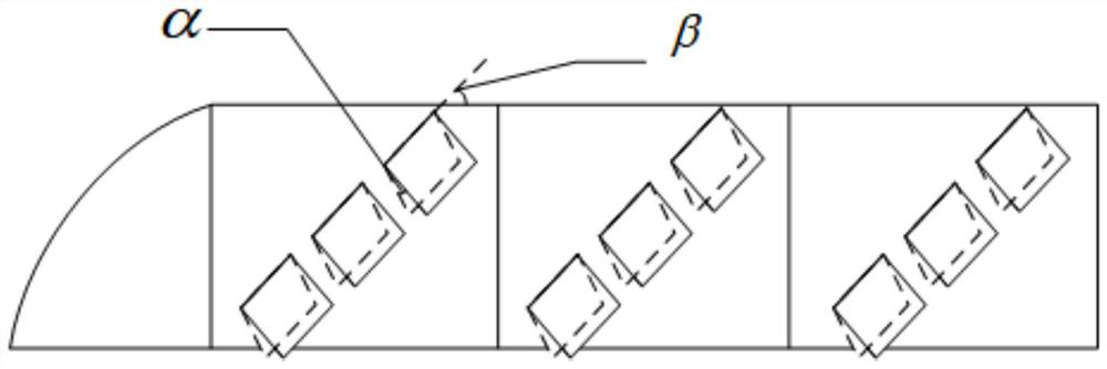 Train imitation fish scale anti-overturning structure