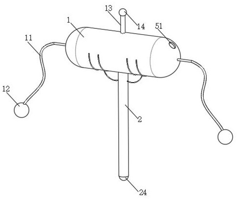 Intelligent water supply network water quality monitoring device