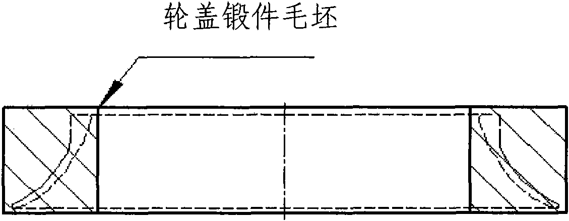 Machining method of three-dimensional closed impeller