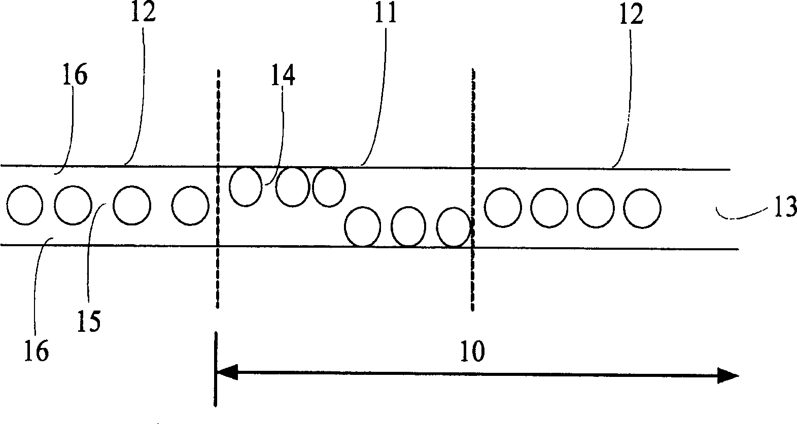 Testing system and method for distinguishing optical storage media recording district