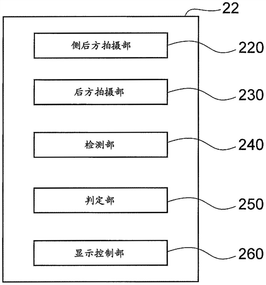 Vehicle periphery monitoring device, control method, and storage medium