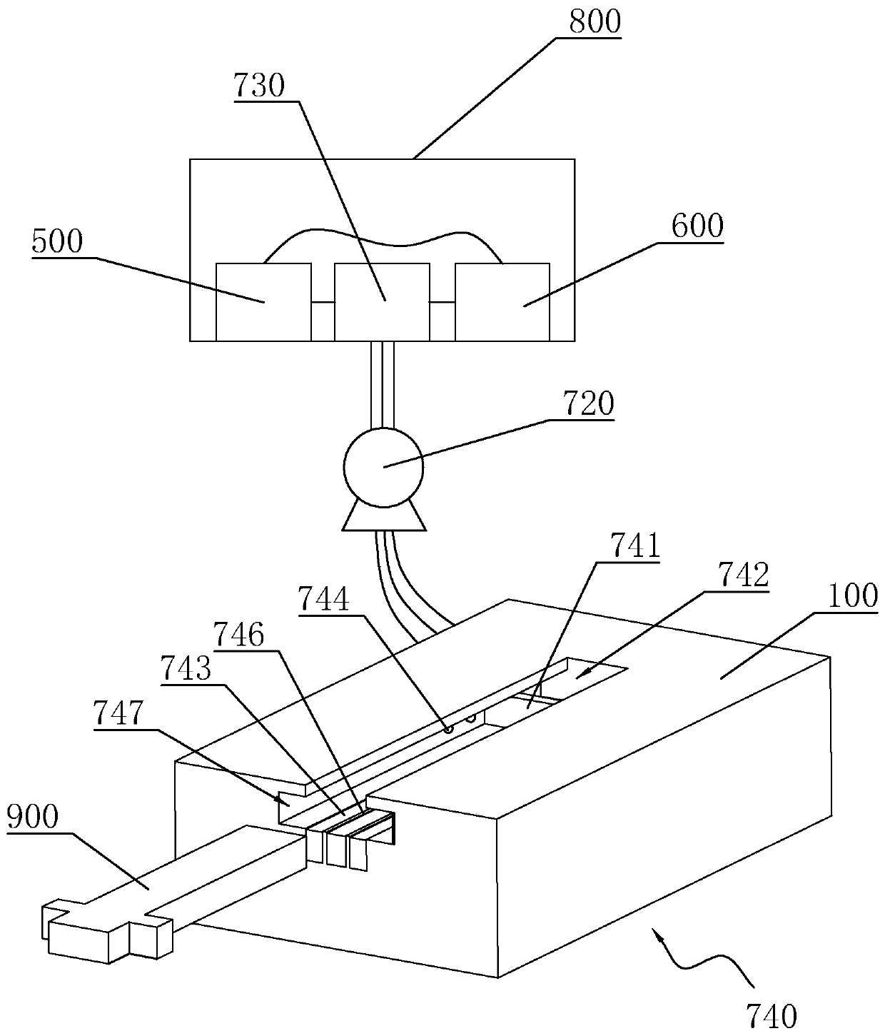 Motor with communication function