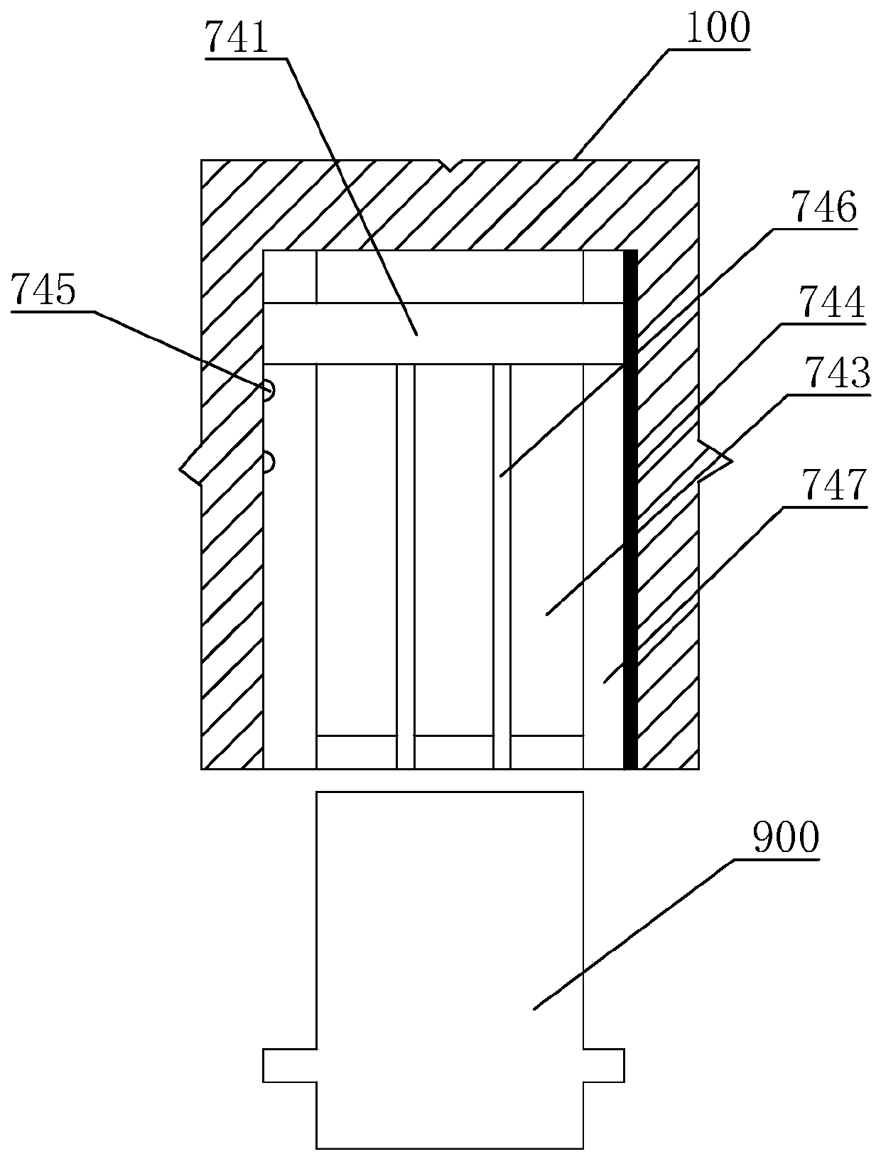 Motor with communication function