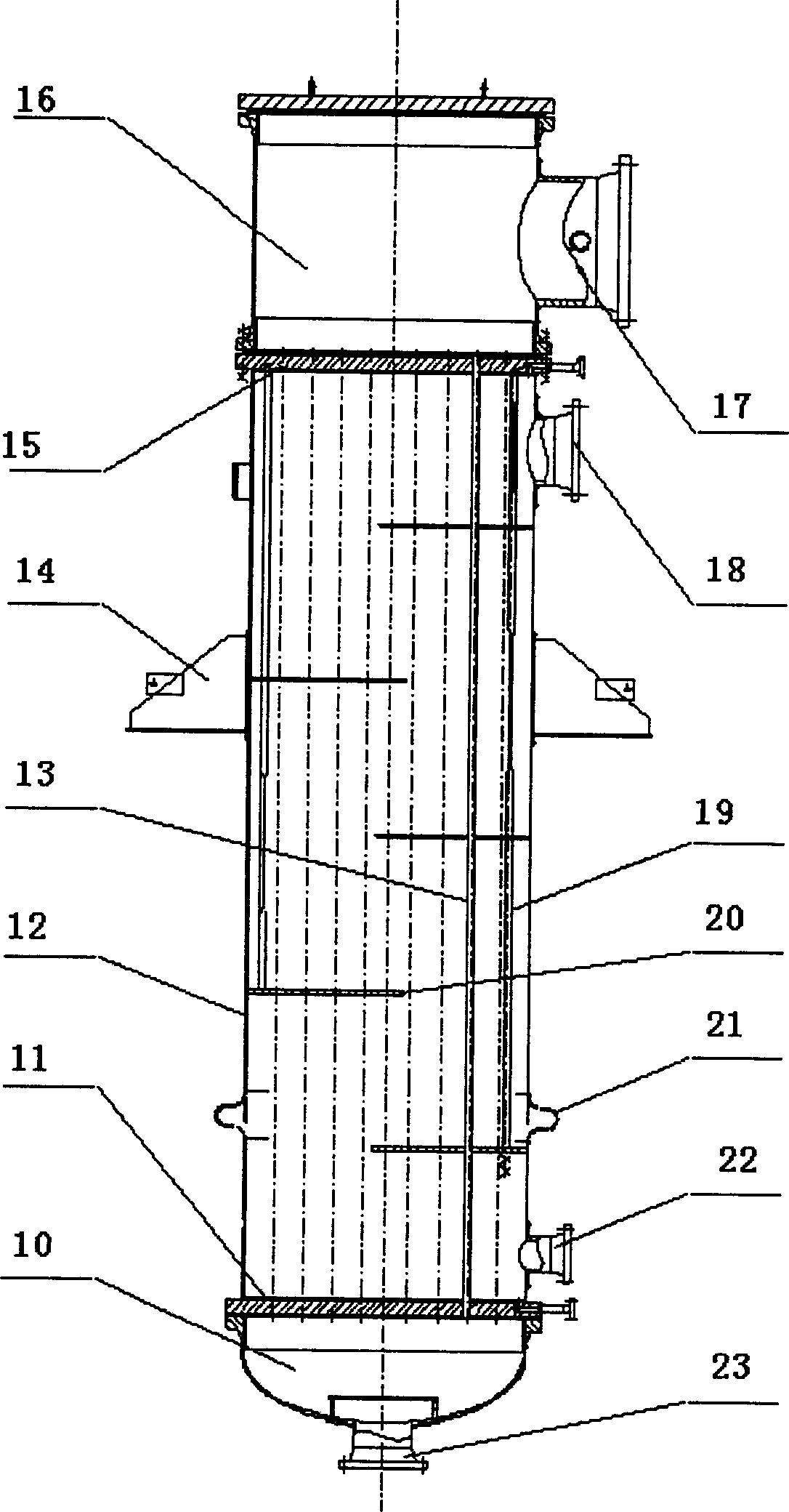 System for preparing ethylene glycol from ethane via epoxyethane