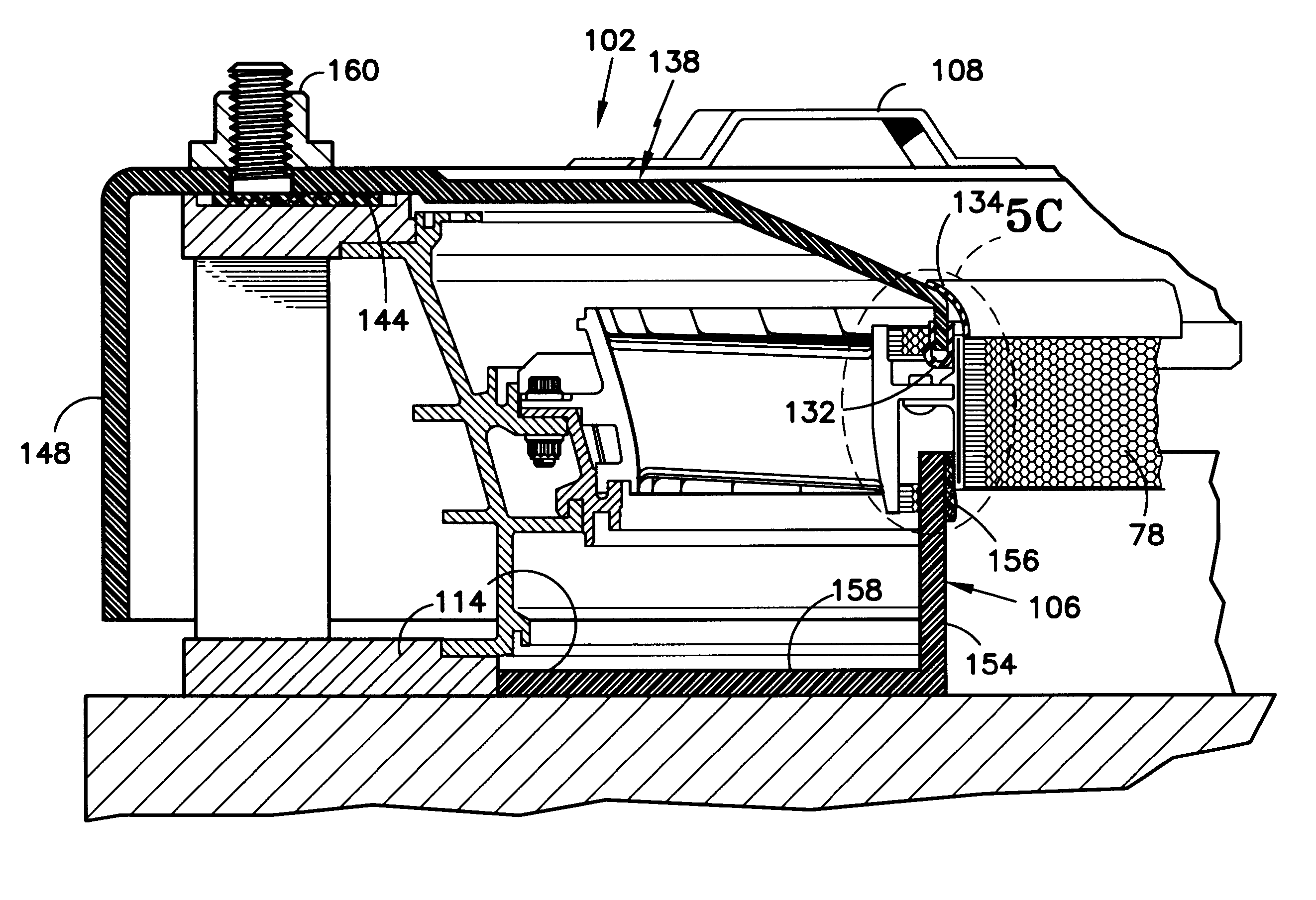 Method of forming a stator assembly for rotary machine