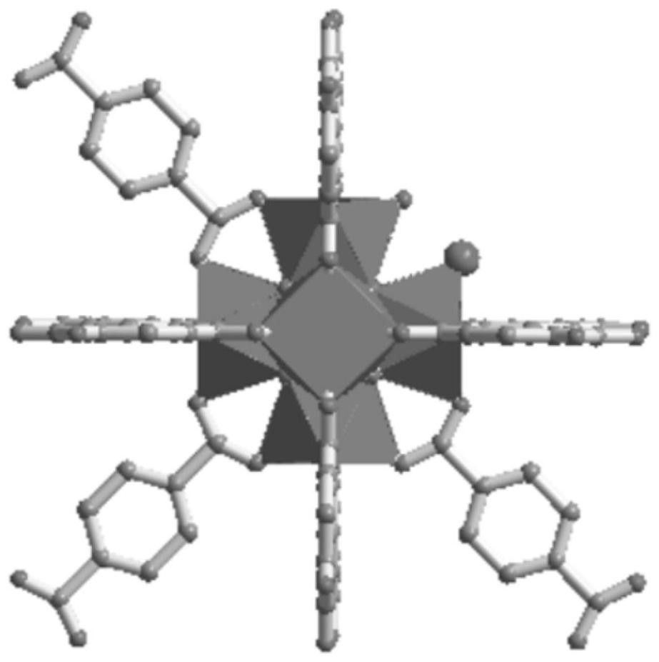 A kind of ultramicroporous zirconium-based metal-organic framework material and its preparation method and application