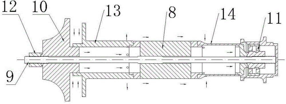 Air bearing compressor for fuel cell