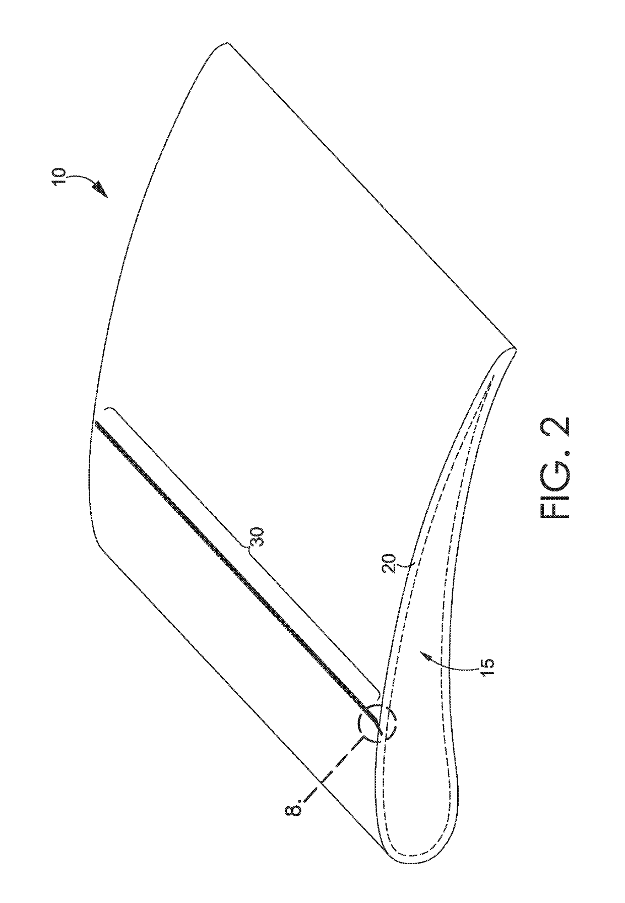 Airfoil cooling passageways for generating improved protective film