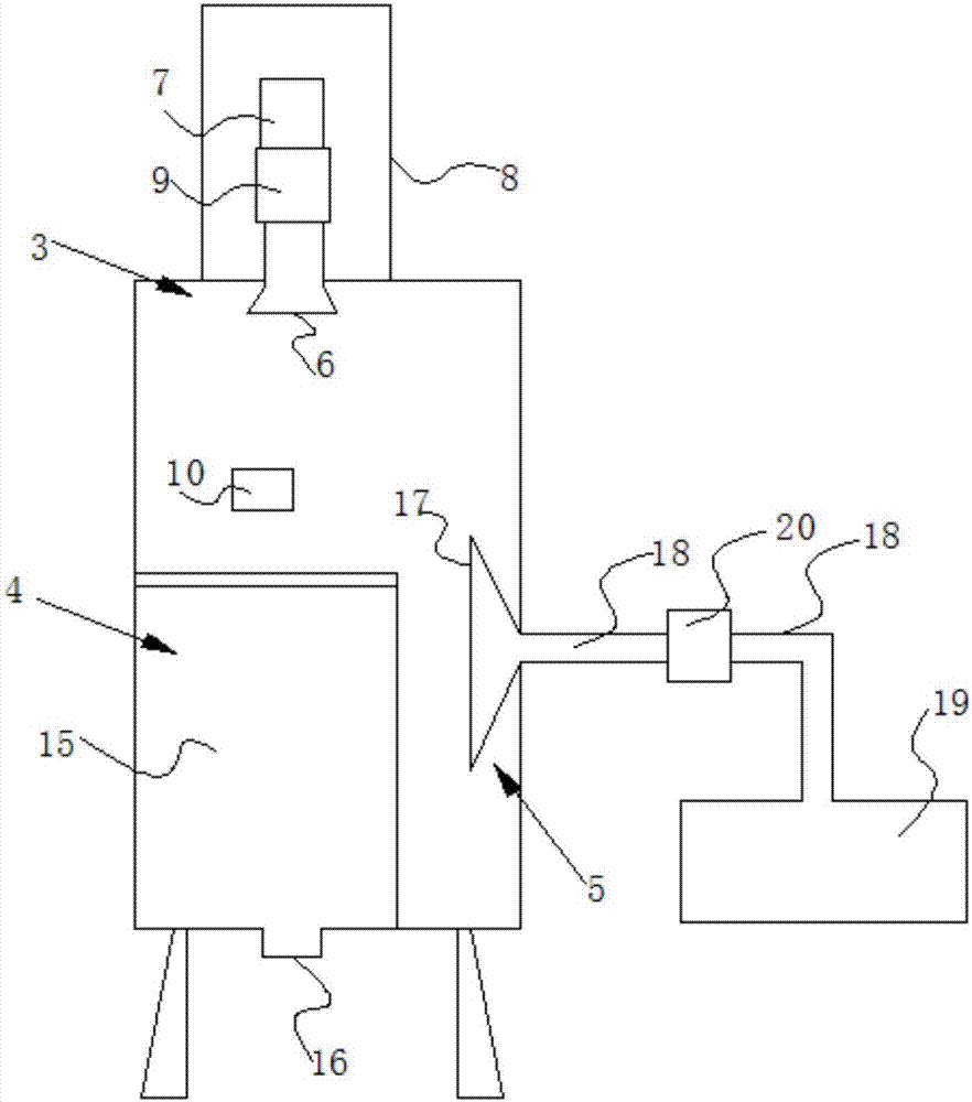 Multi-level dust removal rice screening device