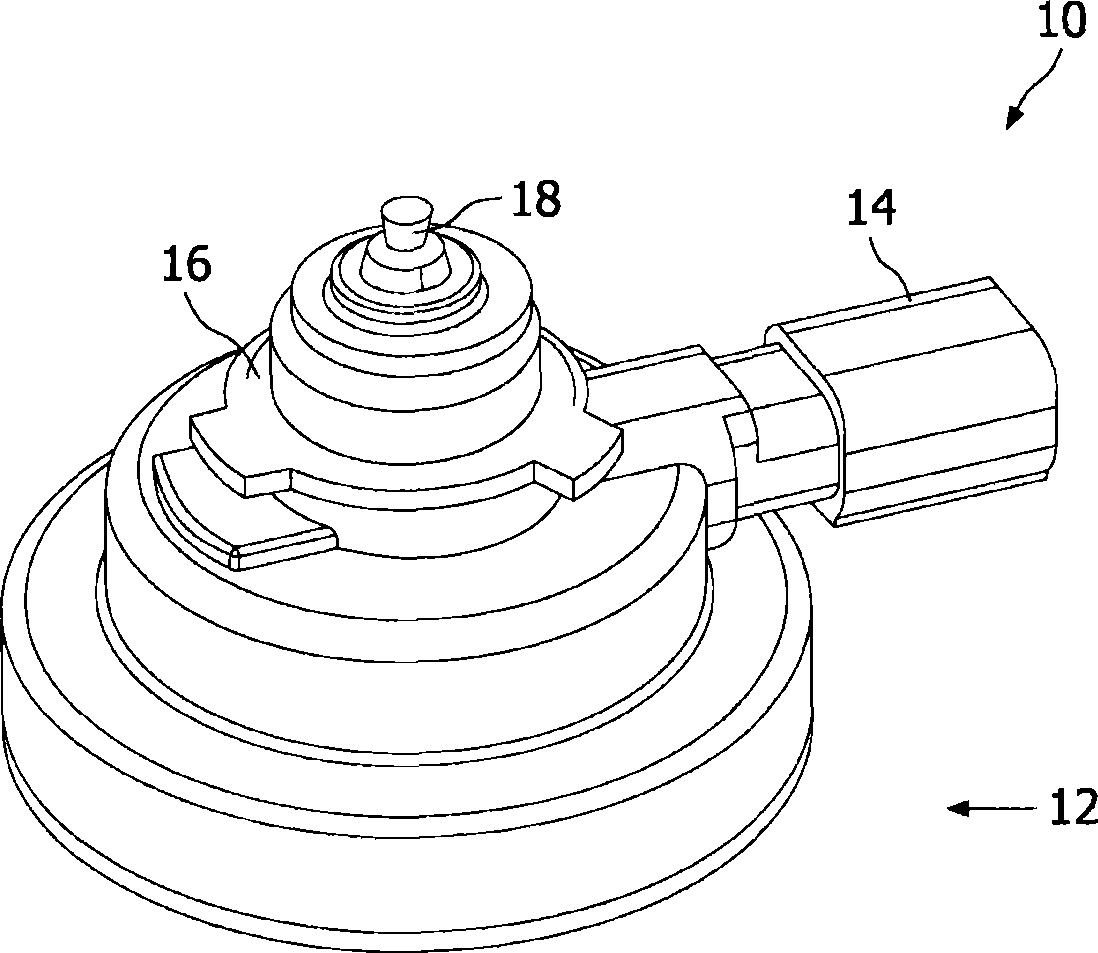 Automotive lamp module and lighting unit with LED lighting element