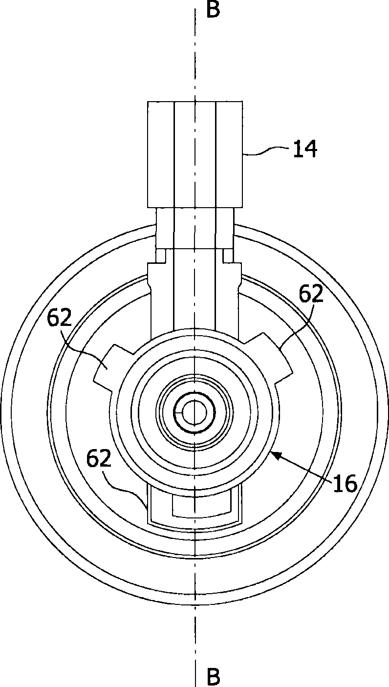 Automotive lamp module and lighting unit with LED lighting element