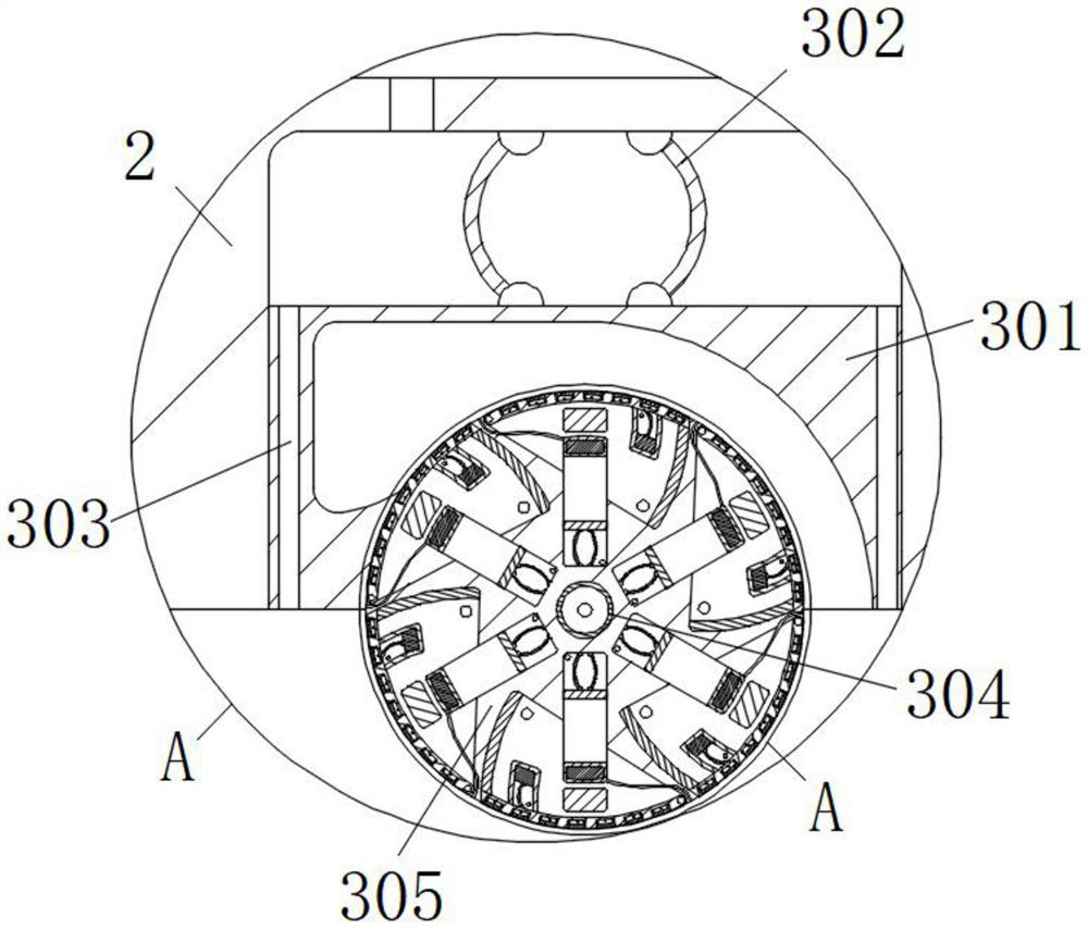 Road and bridge self-propelled expansion joint cleaning device for municipal engineering