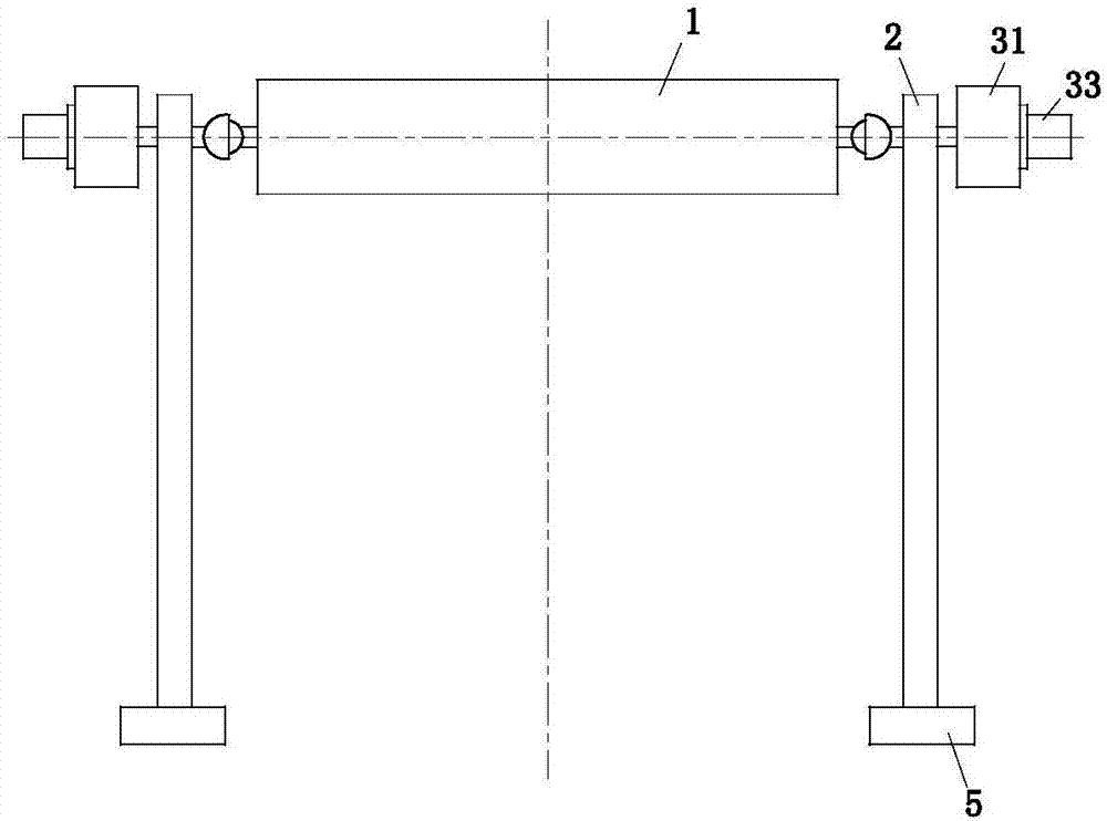 Defecation device for patient with injured leg in orthopedics department