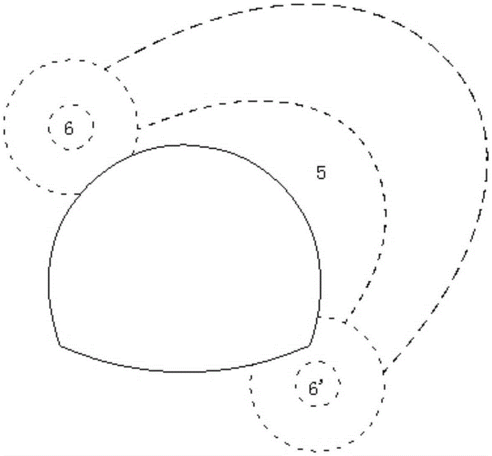 Excavation Support Method for Asymmetric Squeeze Deformed Tunnel