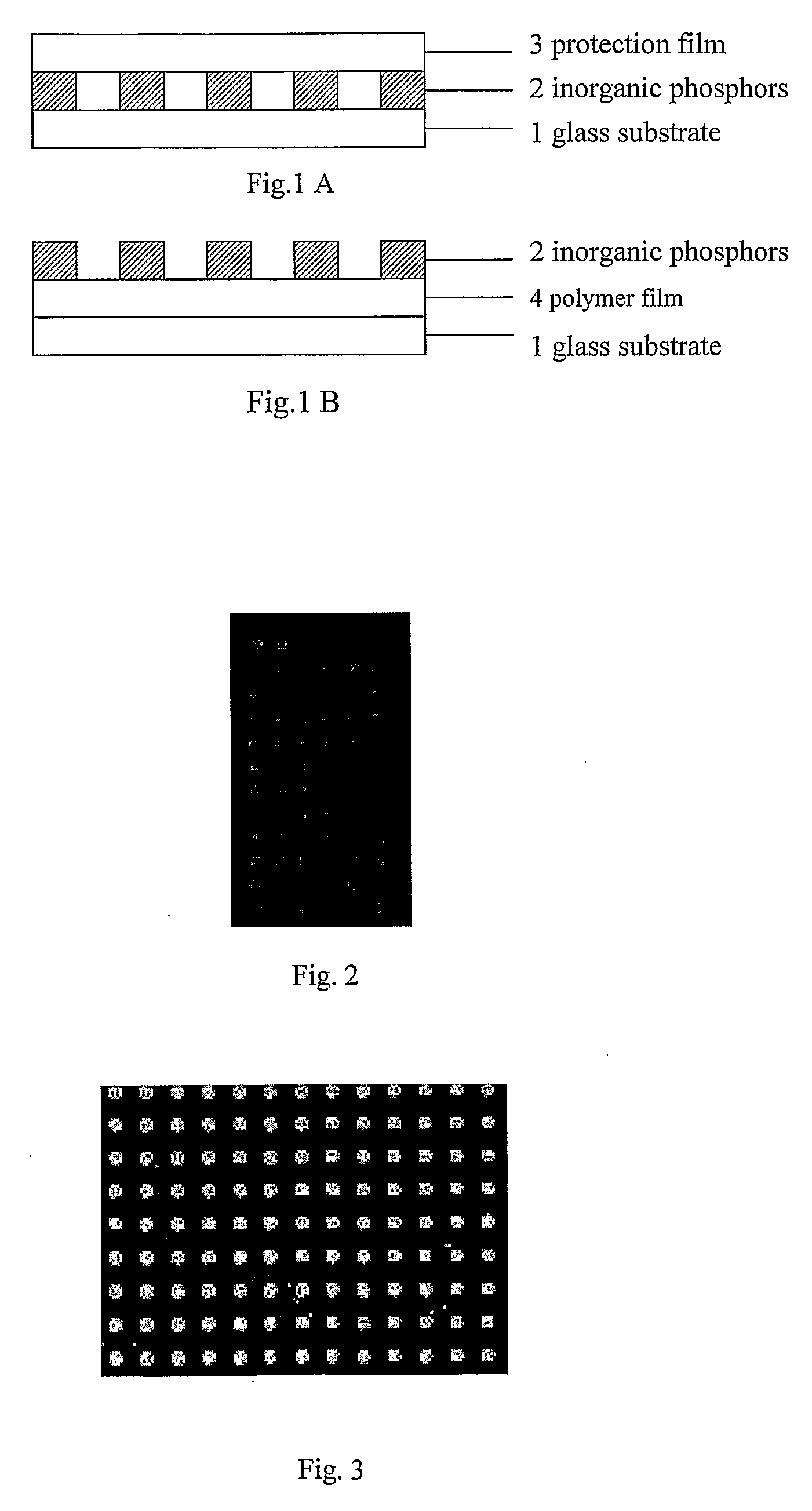 Calibration slide for fluorescence detection instruments and process of preparation