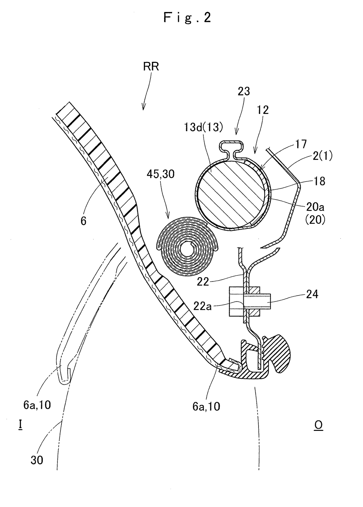 Head-protecting airbag device