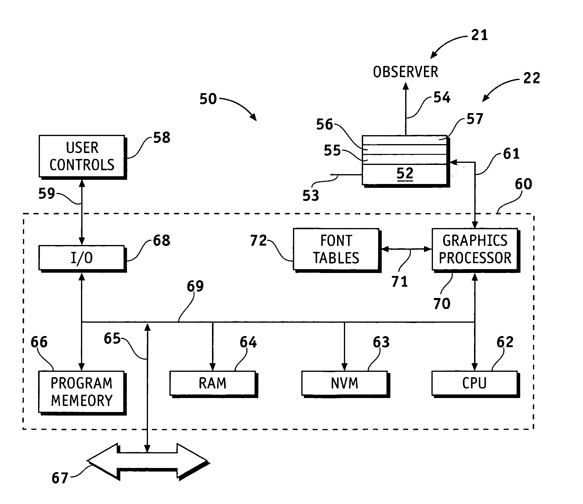 Liquid crystal color display system and method