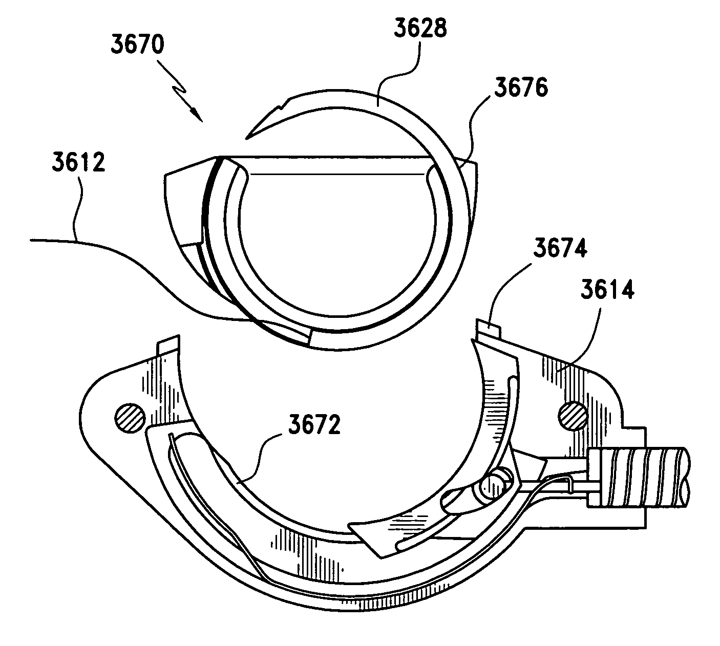 Quick load mechanism for a surgical suturing apparatus