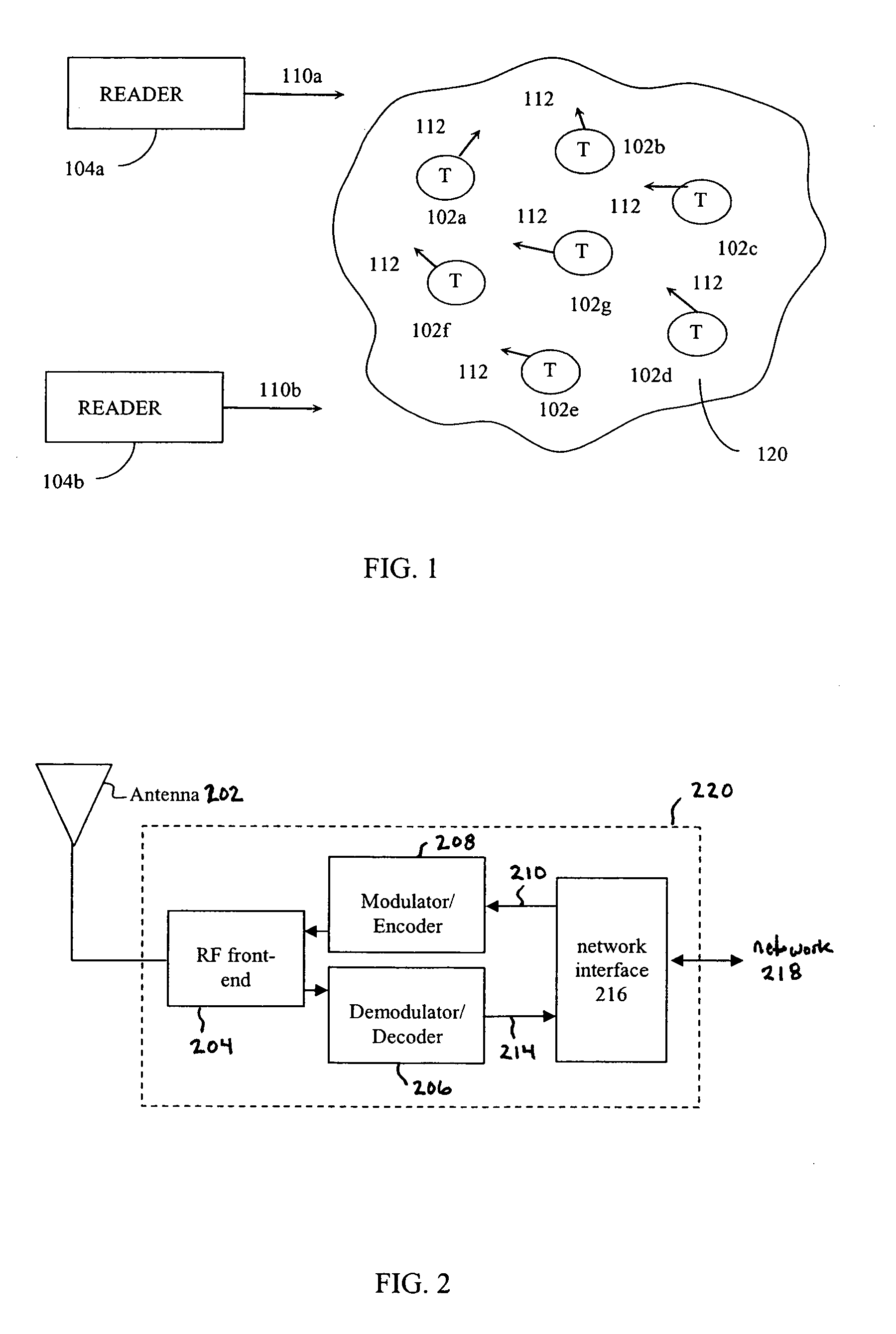 Energy harvesting for mobile RFID readers