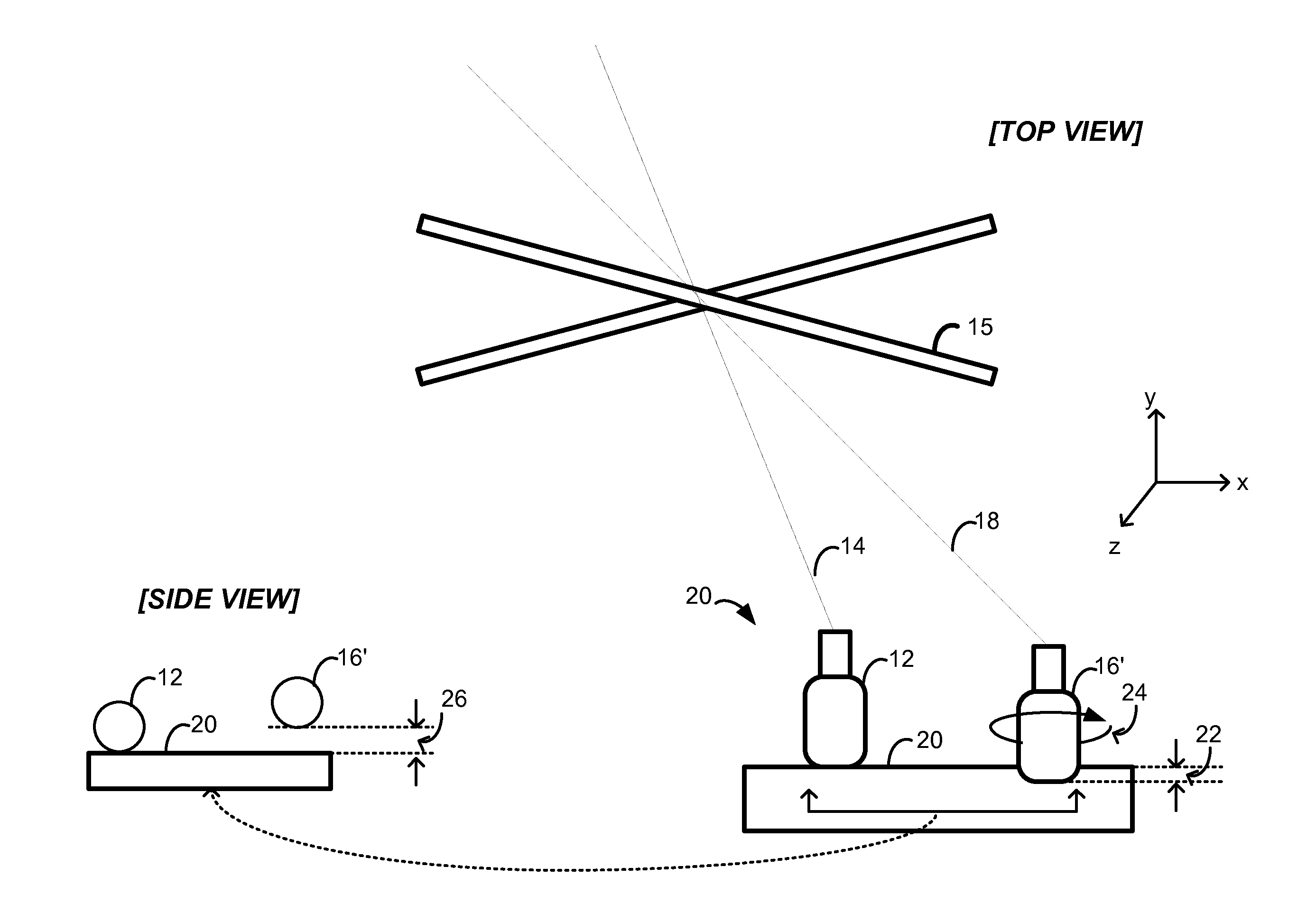 System and method for alignment of stereo views