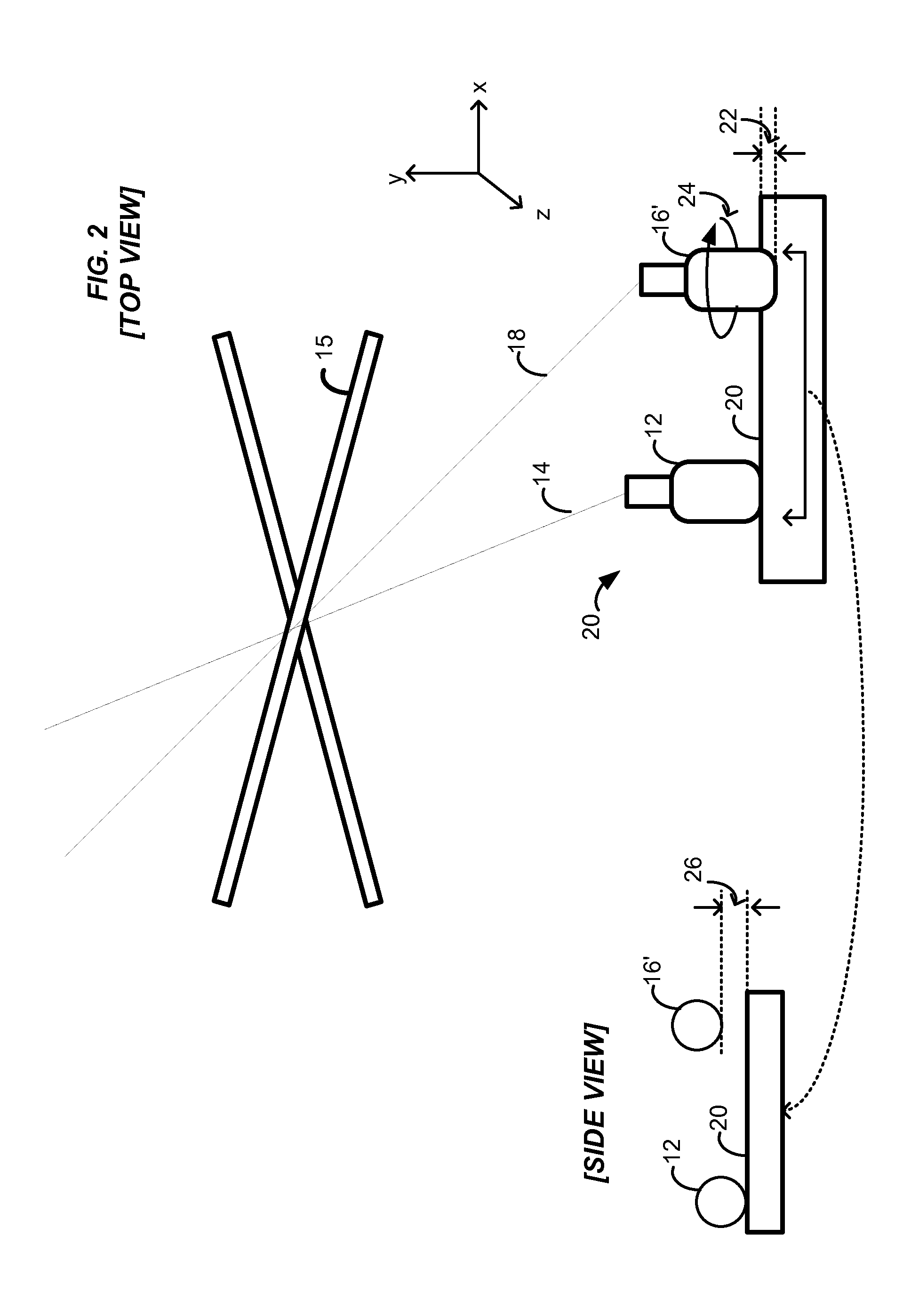 System and method for alignment of stereo views