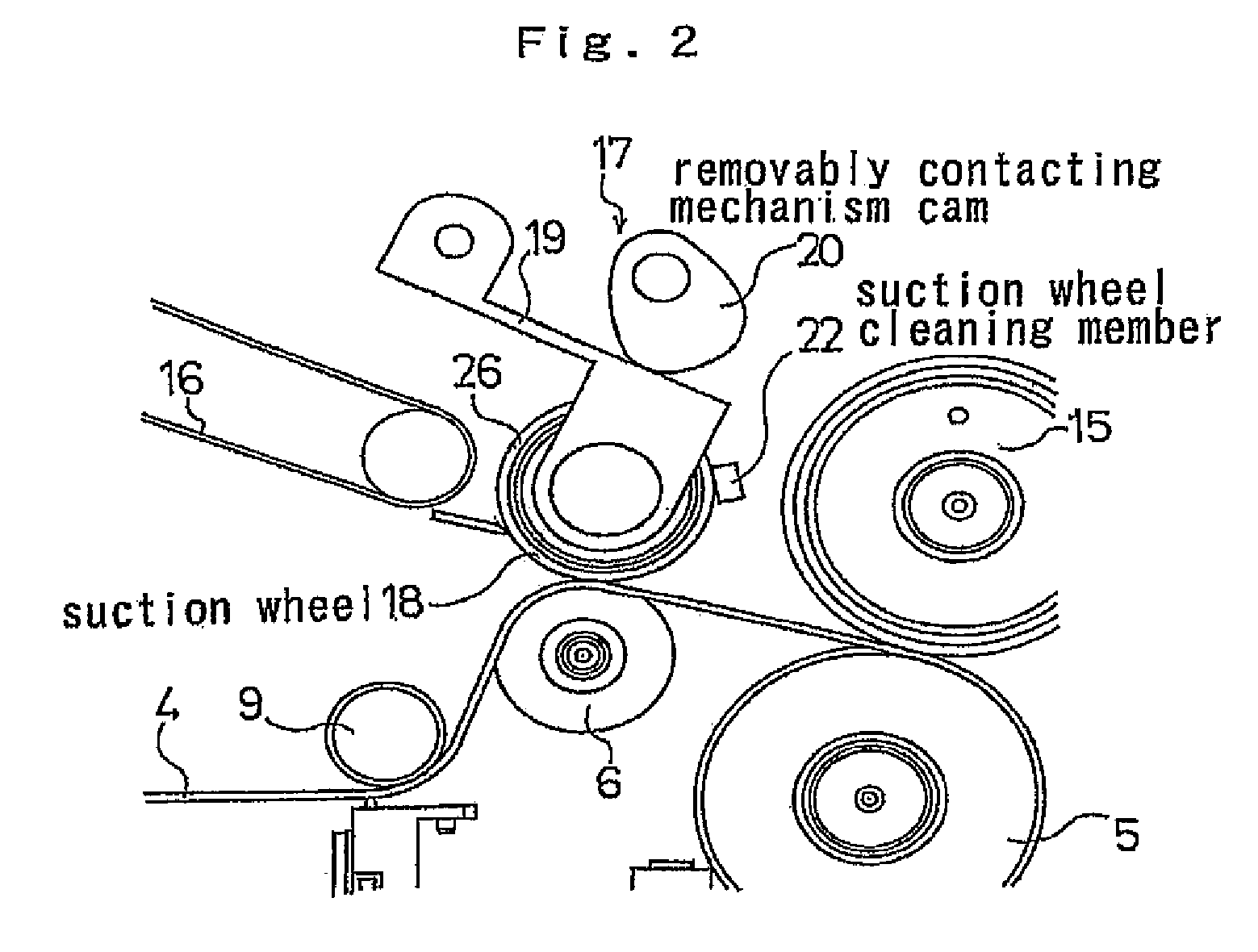 Transfer Material Separating Device, Transfer Device and Image Forming Apparatus