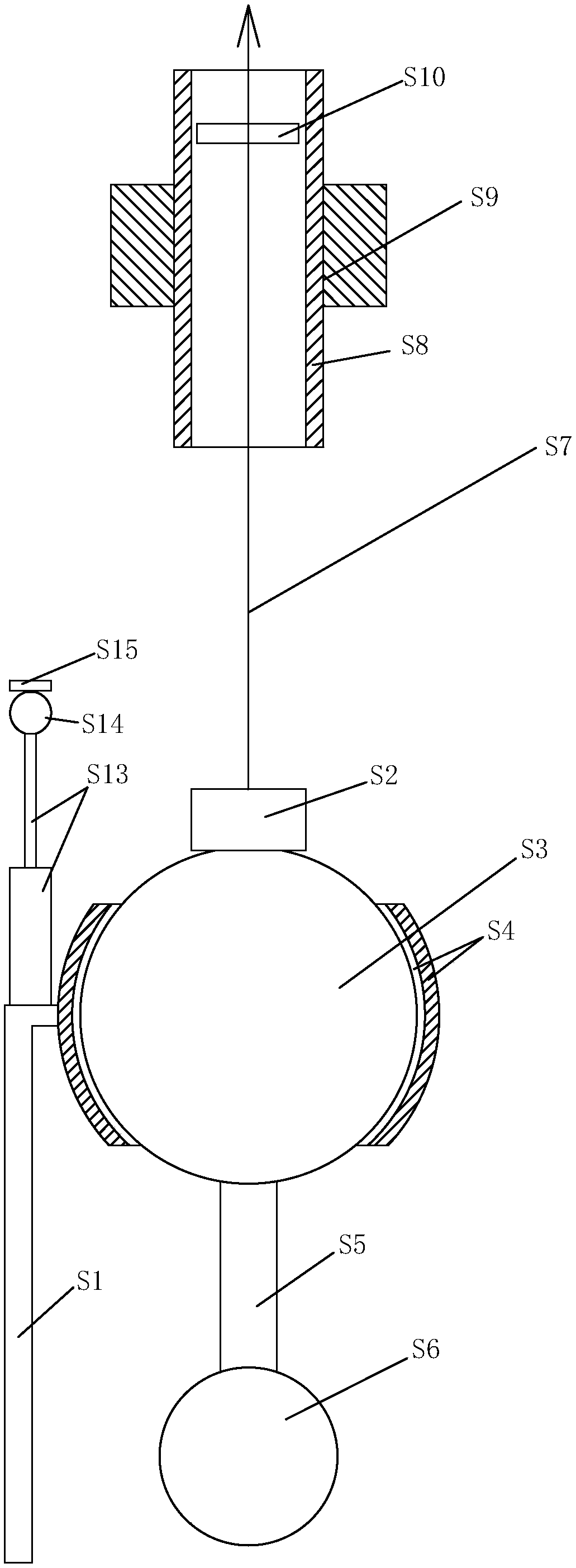 Construction measurement method of projecting points by reverse coordinate transfer of tunnel shaft