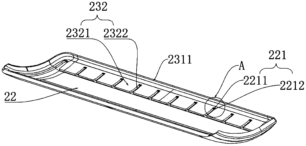 Air guiding plate component and air conditioner