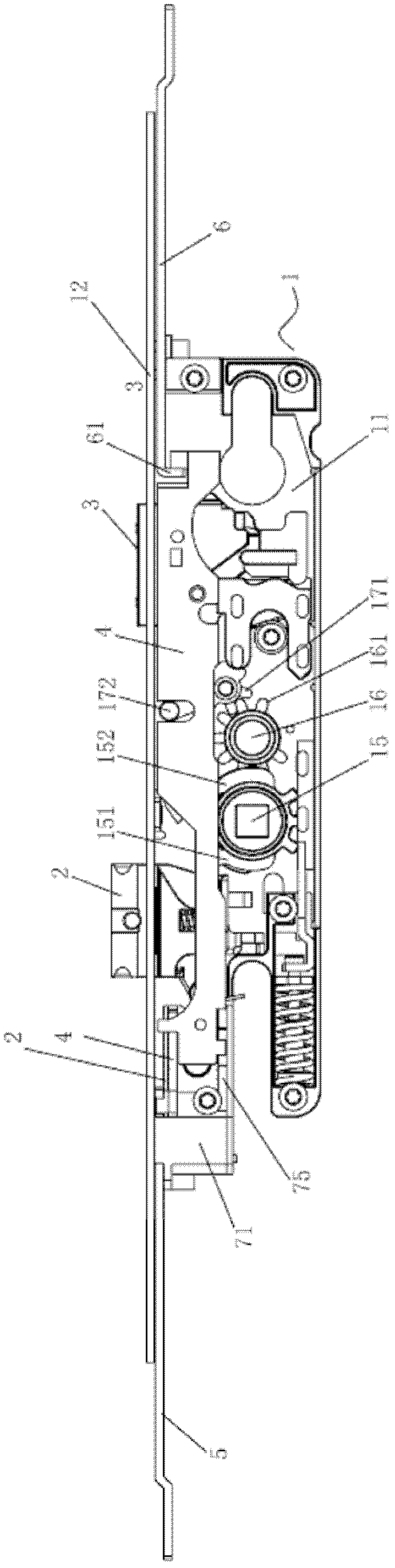 Reversible lock body