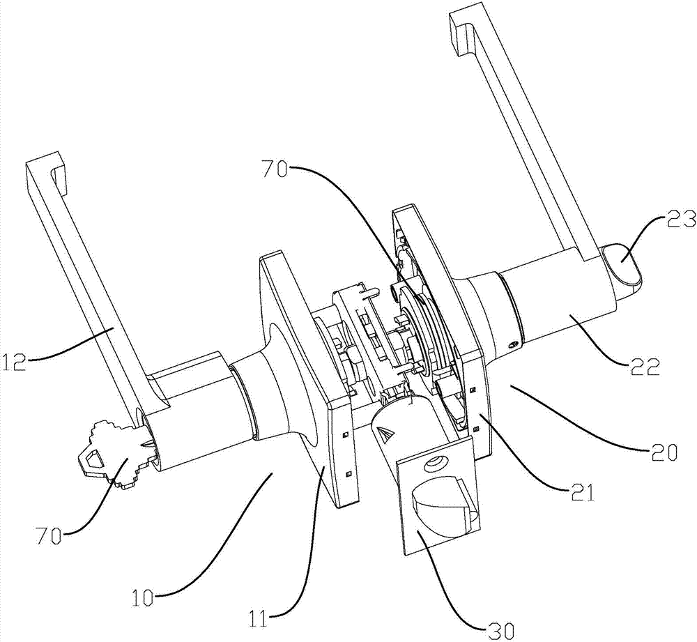 Idle safety door lock