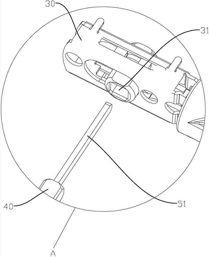 Idle safety door lock