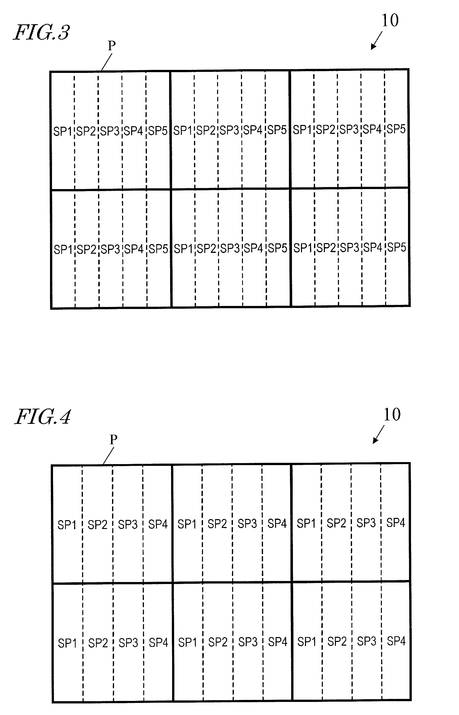 Multi-primary colour display device