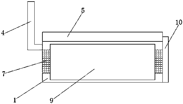 Intelligent network set-top box with falling prevention function