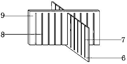 Factory machine component classifying storage box